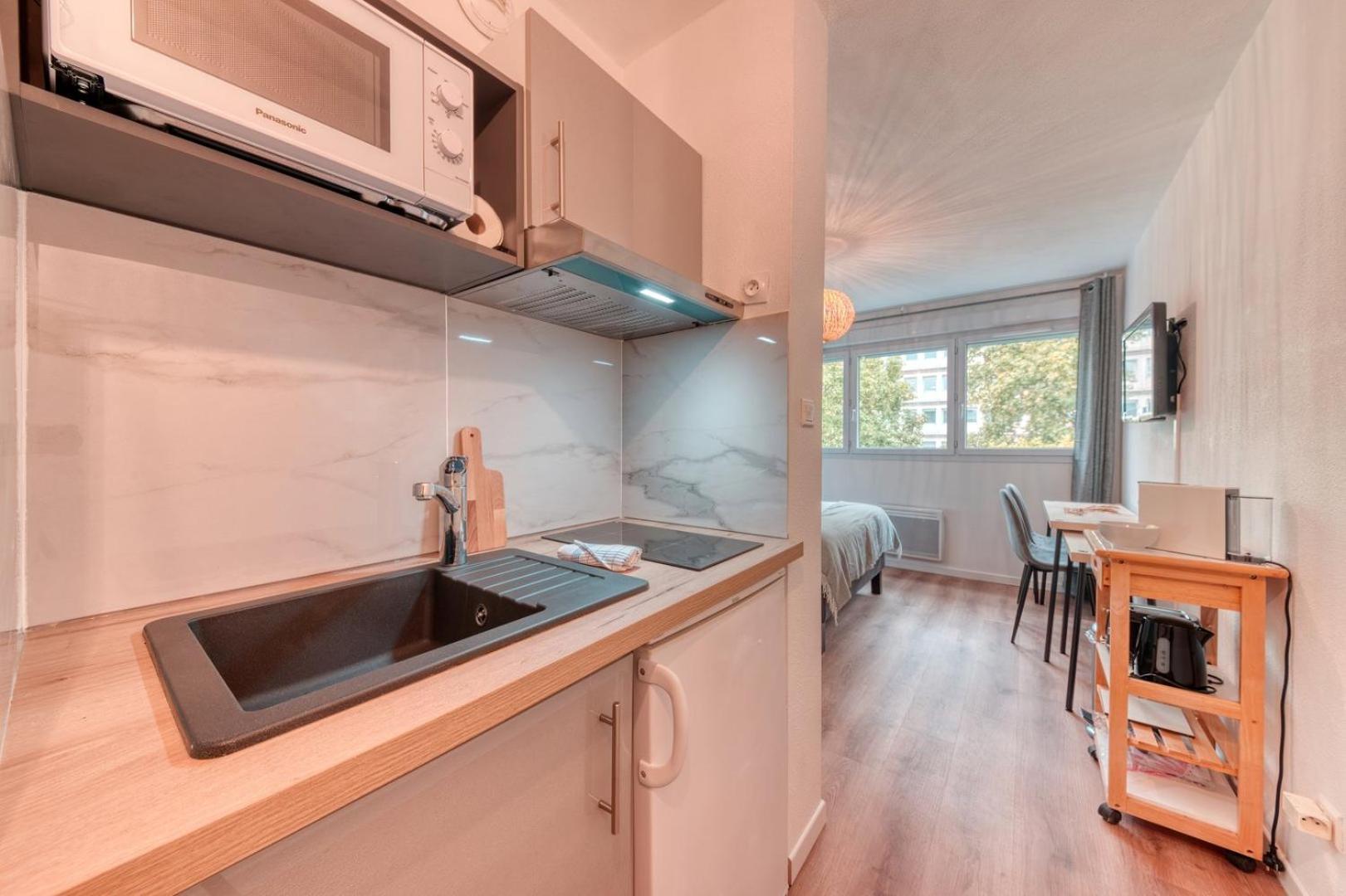 Guestready - Superbe Studio Part Dieu Apartment Lyon Exterior foto